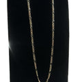 14K Gold 2mm Figaro Chain - Elegant and Durable Jewelry Accessory image 0