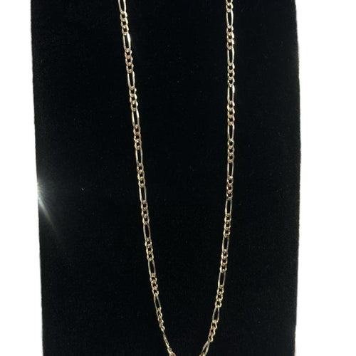 14K Gold 2mm Figaro Chain - Elegant and Durable Jewelry Accessory image 0