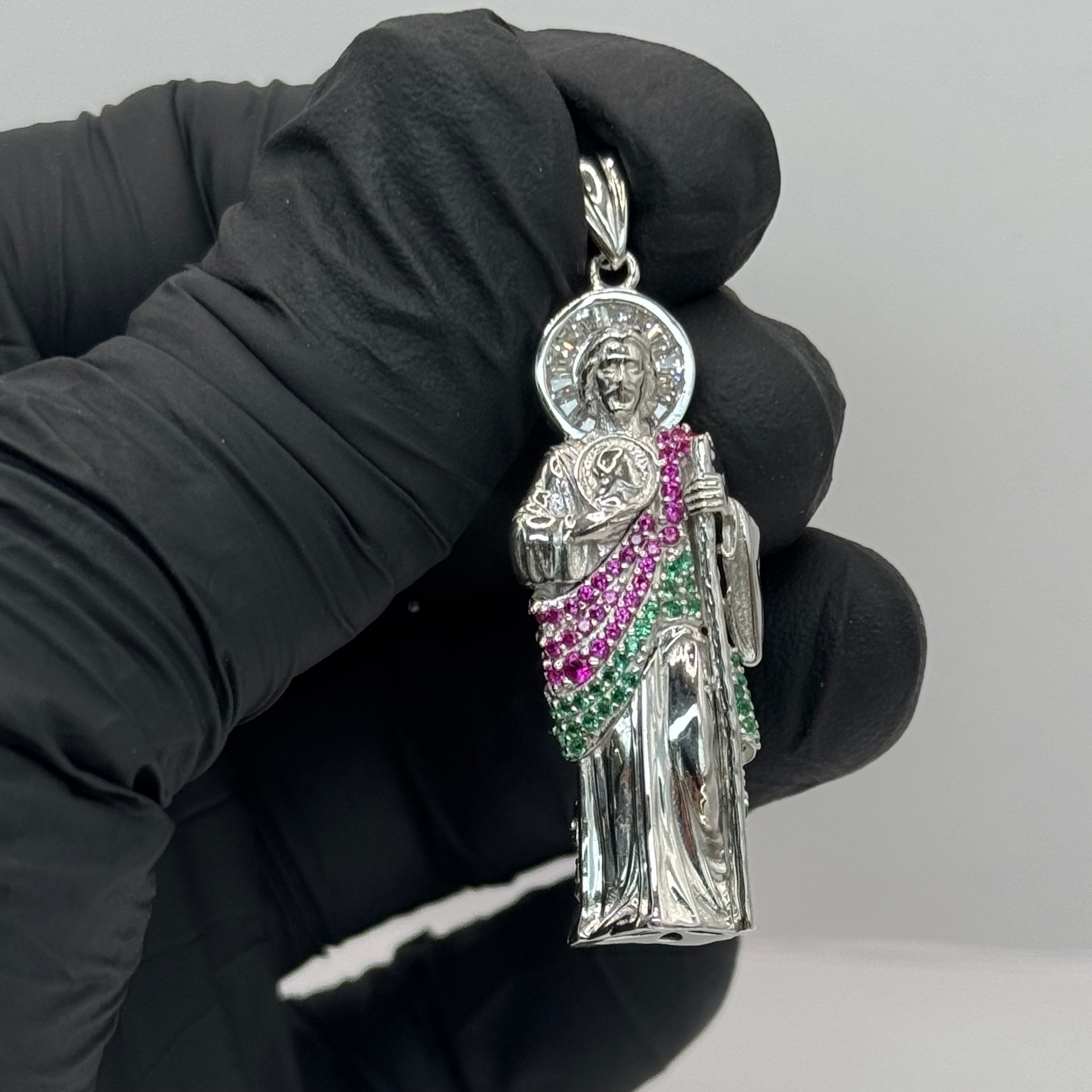 SAN JUDAS 3D PENDANT 43MM image 1