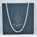 4MM ROPE CHAIN -925 SILVER image 0