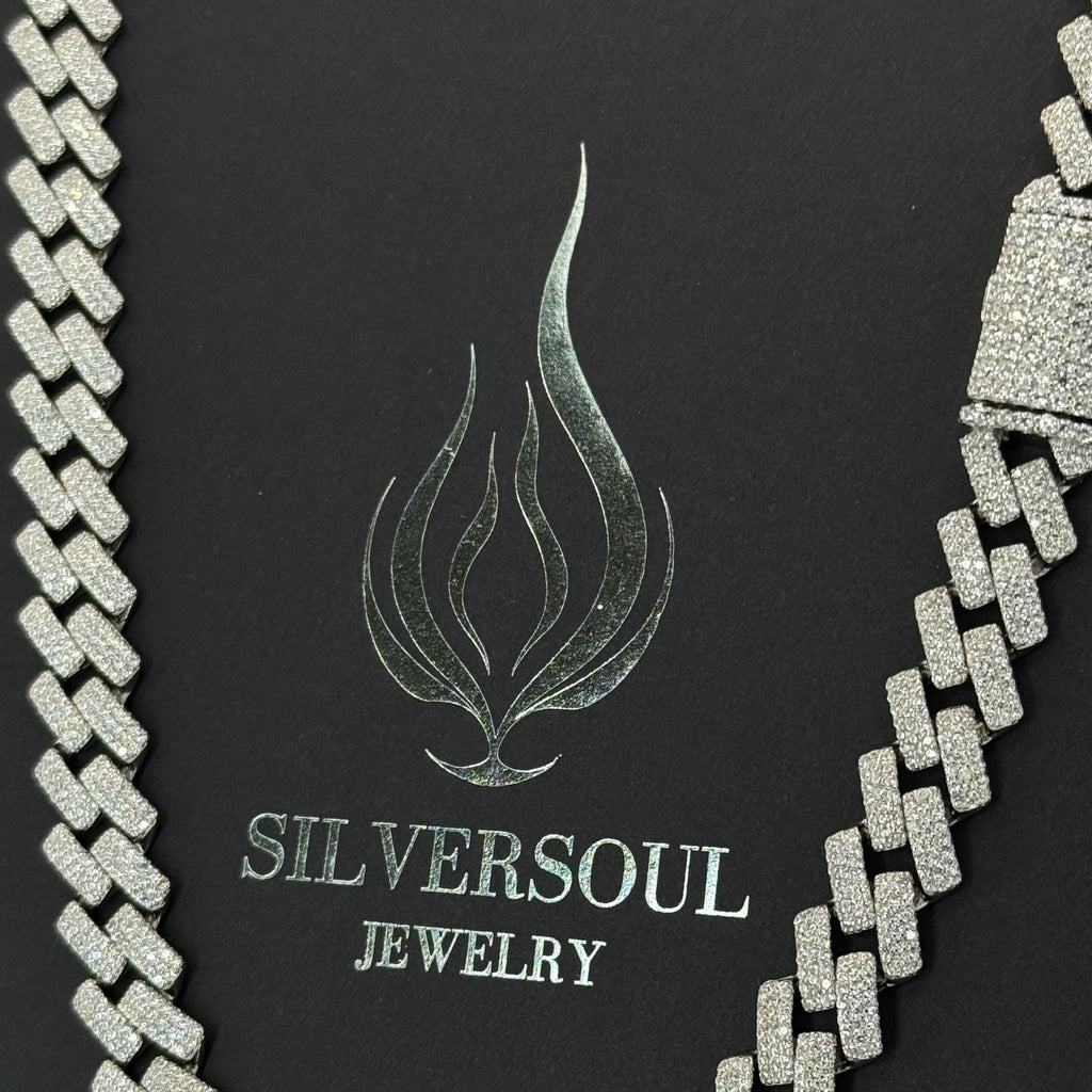 10MM MONACO CHAIN CZ STONE image 1