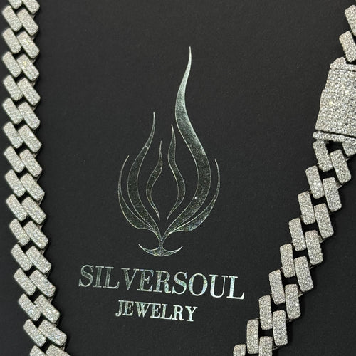10MM MONACO CHAIN CZ STONE image 1