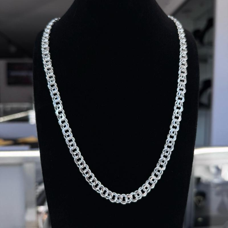 6.5MM CHINO LINK CHAIN - SILVER 925