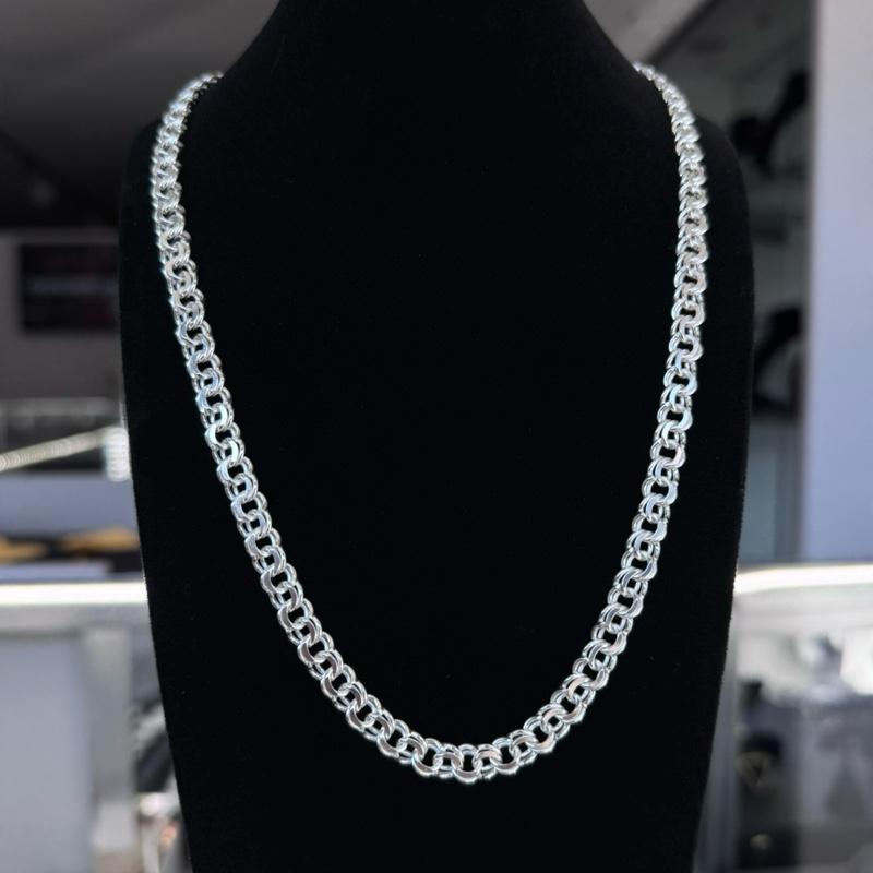 6.5MM CHINO LINK CHAIN - SILVER 925