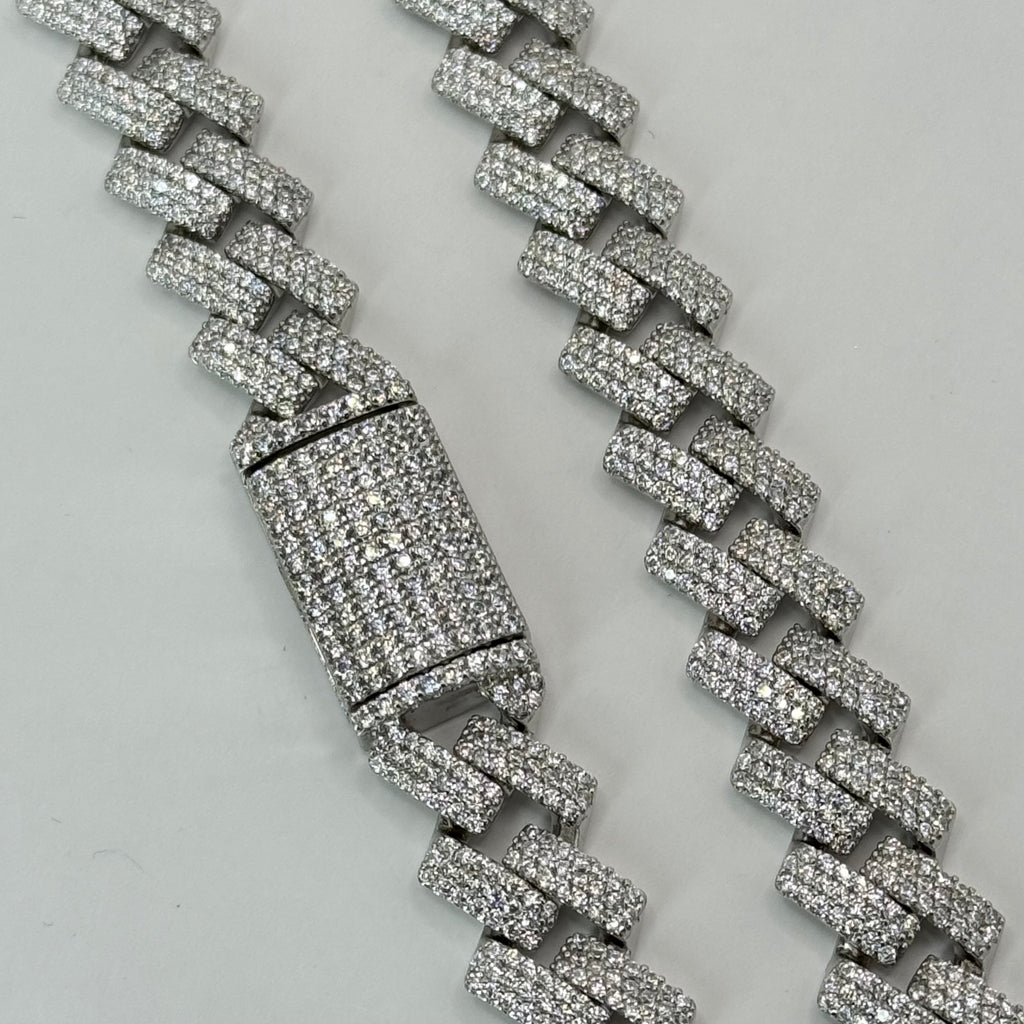 12MM MONACO CHAIN CZ STONE image 2