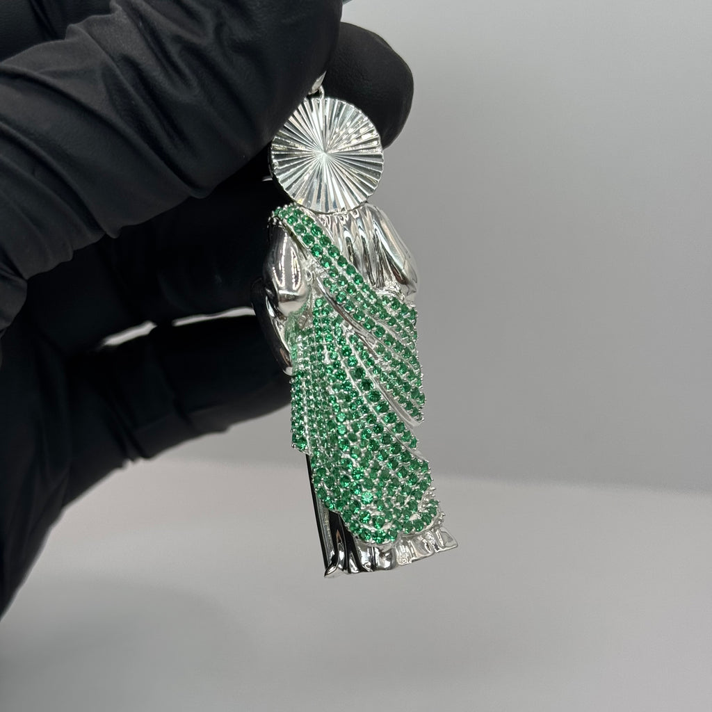 GREEN SAN JUDITAS 3D PENDANT image 1