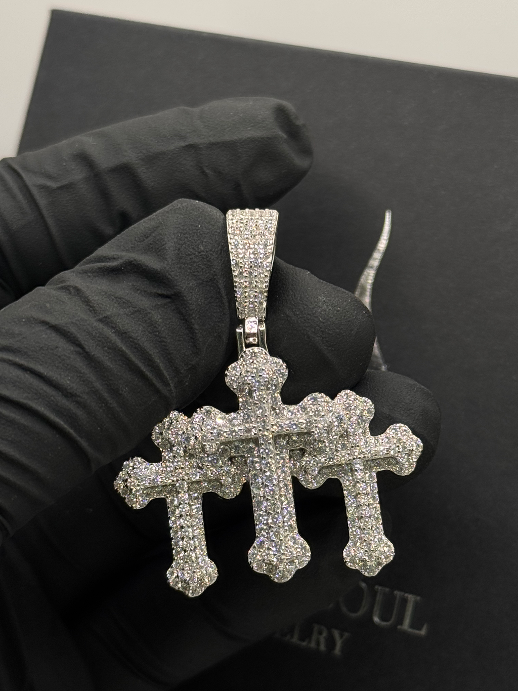 3 CRUCES PENDANT image 0