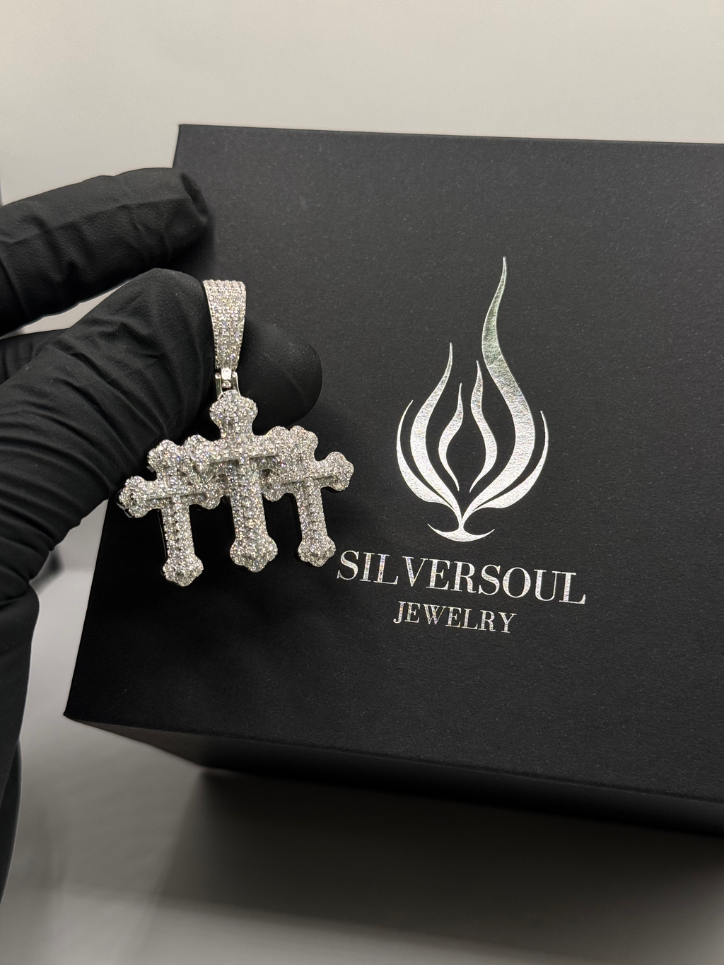 3 CRUCES PENDANT image 1