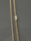 14K GOLD 5MM MONACO CHAIN