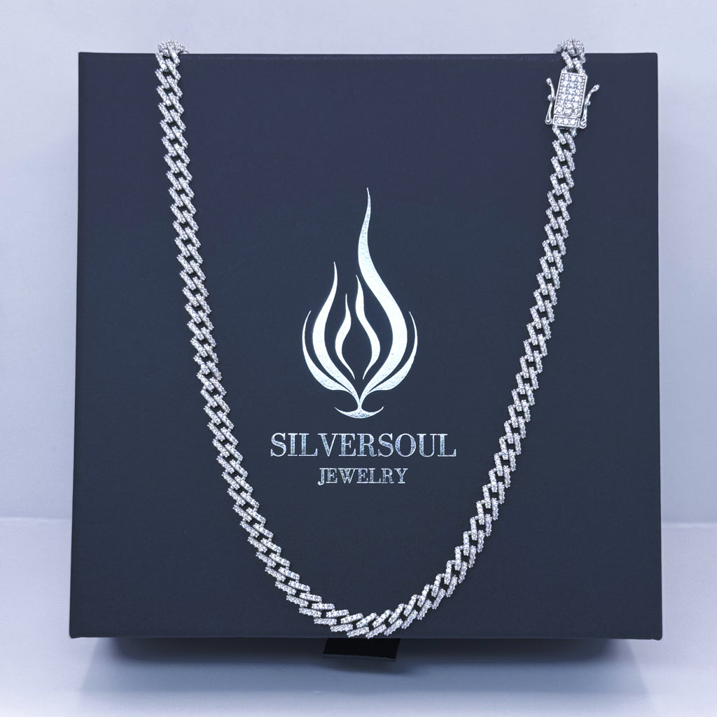 5.5MM MONACO CHAIN SILVER 925 image 2