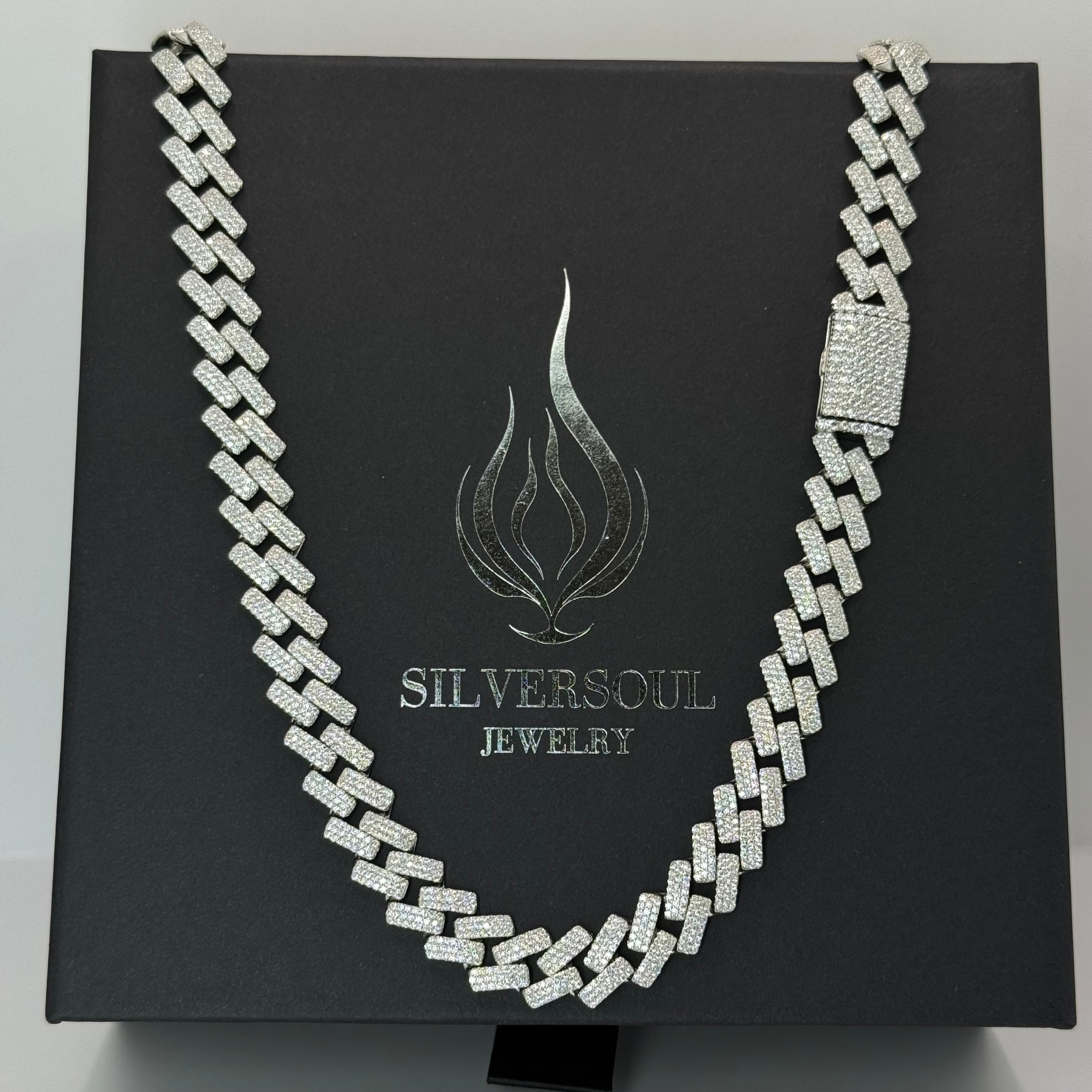 10MM MONACO CHAIN CZ STONE image 3