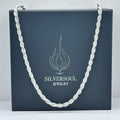 5MM ROPE CHAIN - 925 SILVER image 0