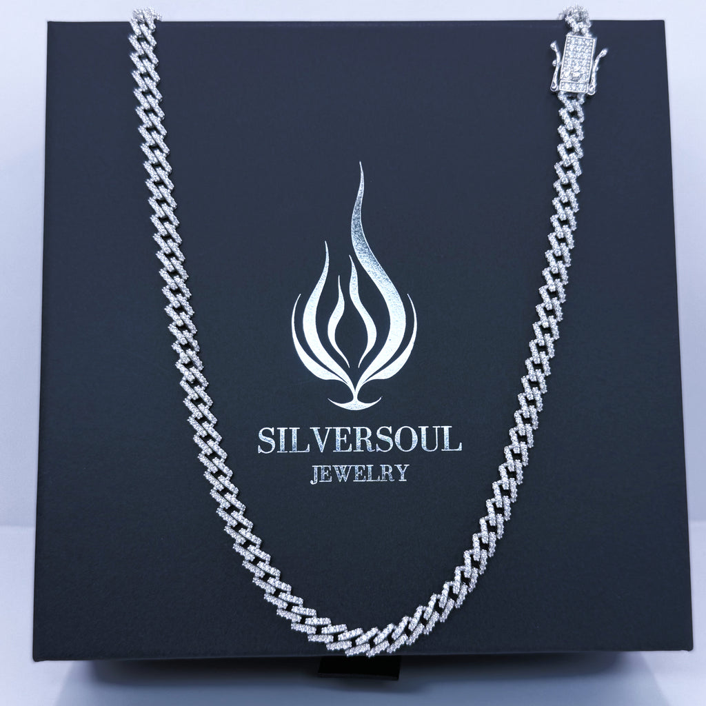 5.5MM MONACO CHAIN SILVER 925 image 0