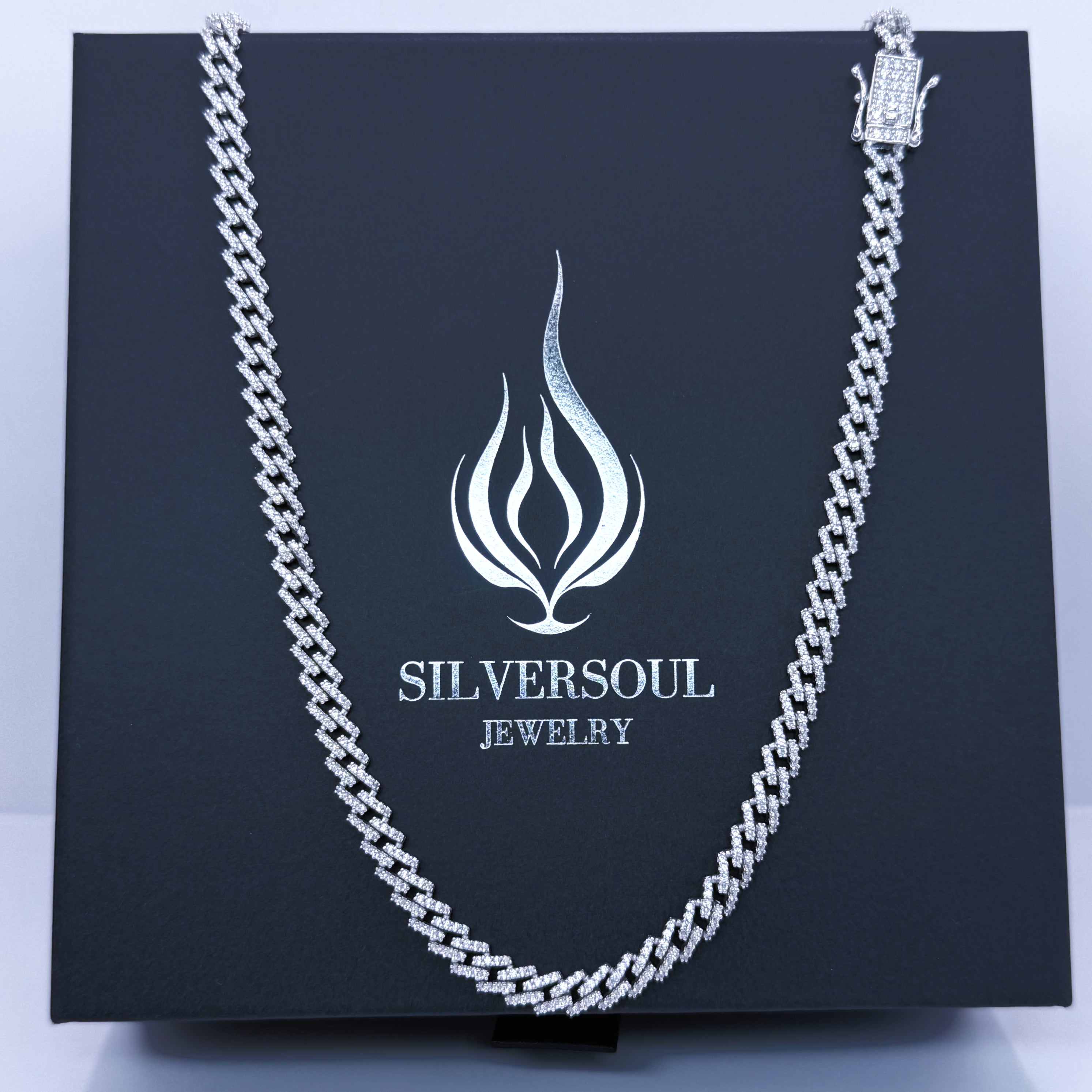 5.5MM MONACO CHAIN SILVER 925 image 0