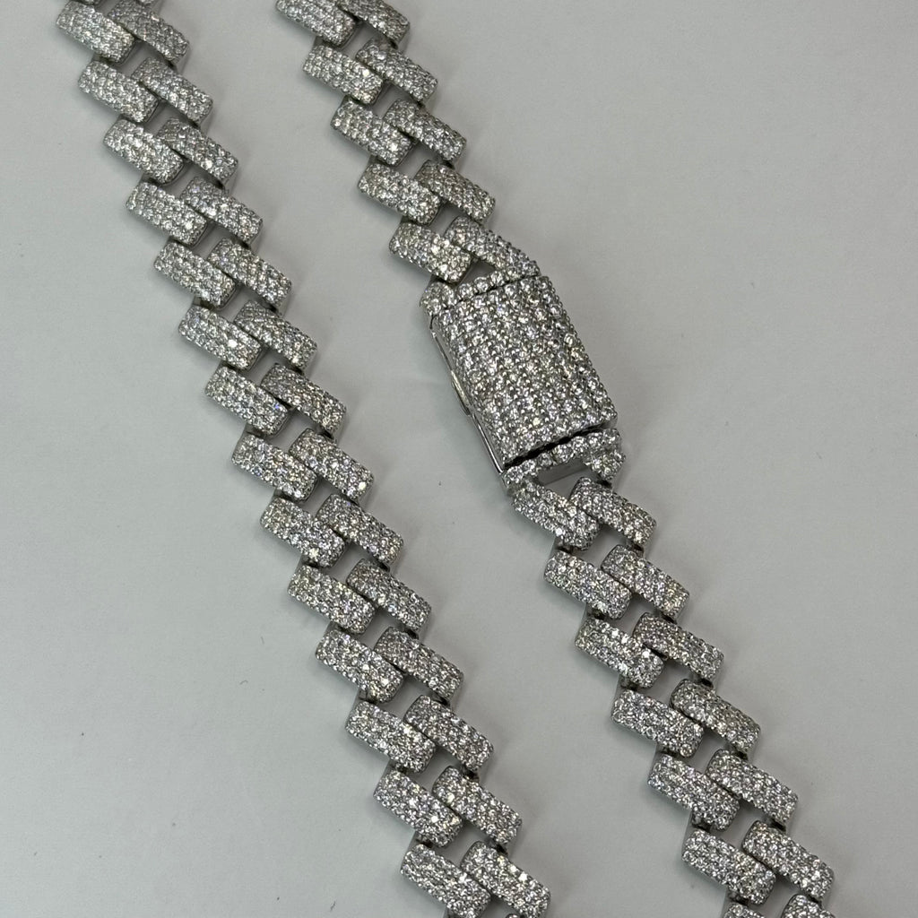 10MM MONACO CHAIN CZ STONE image 2