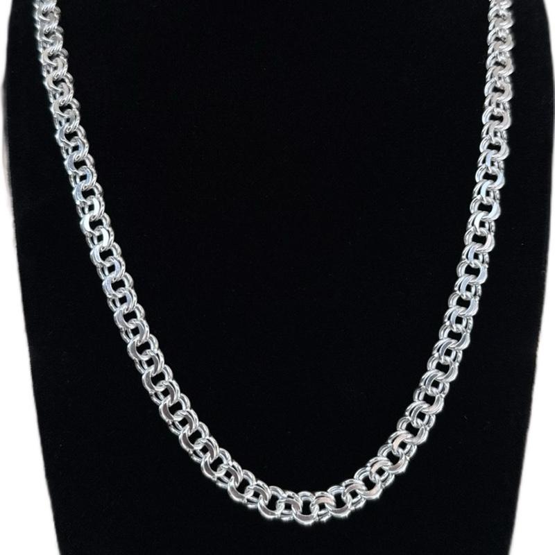 6.5MM CHINO LINK CHAIN - SILVER 925