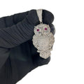 Búho pendant silver 925 CZ stone image 0