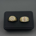 14K GOLD MEN´S RING SAN JUDITAS WITH INTRICATE - 14K GOLD
