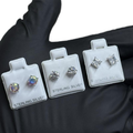 STUD EARRINGS - SILVER 925