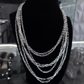 3MM PAPERCLIP CHAIN - STERLING SILVER