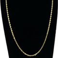 2.5MM ROPE CHAIN HOLLOW - 14K GOLD