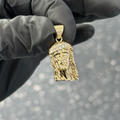 14K JESUS FACE - 14K GOLD