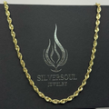 4MM ROPE CHAIN HOLLOW - 14K GOLD