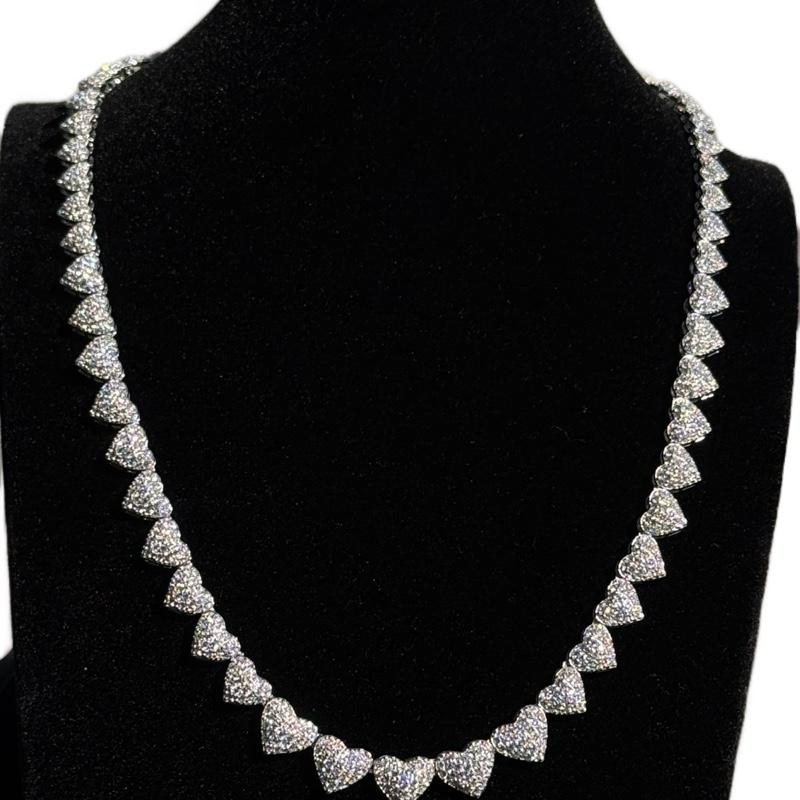 GARGANTILLA DE CORAZON HOLLOW SILVER - SILVER 925