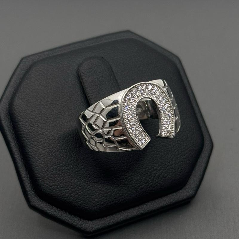 HERRADURA RING & CZ STONE - SILVER 925