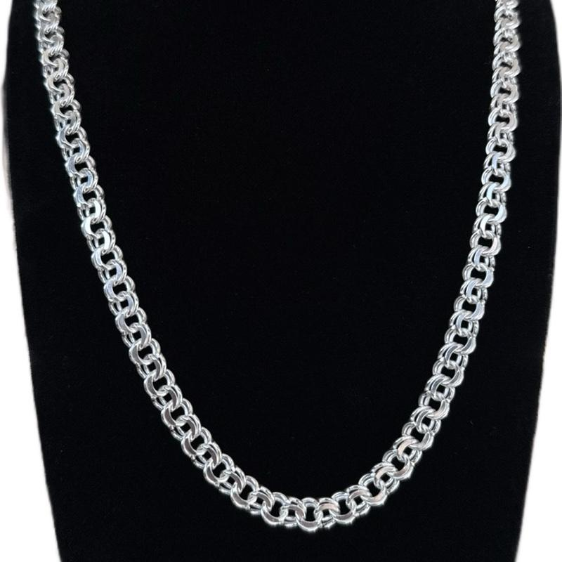 7.5MM CHINO LINK CHAIN - SILVER 925