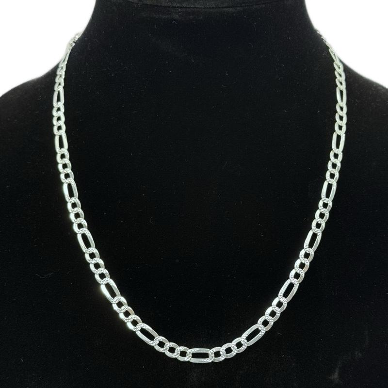 5MM FIGARO CHAIN - SILVER 925