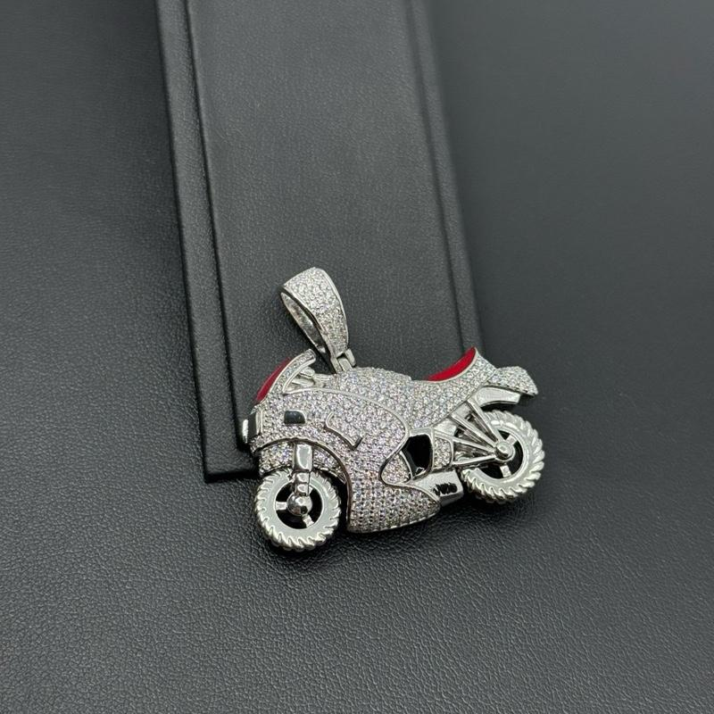 MOTORCYCLE PENDANT - SILVER 925