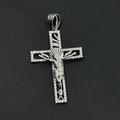 CRUZ CON CRISTO PENDANT - SILVER 925