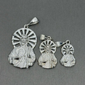 SAN JUDAS MEDIO CUERPO PENDANT - SILVER 925