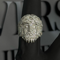 925 SILVER JESUS FACE RING