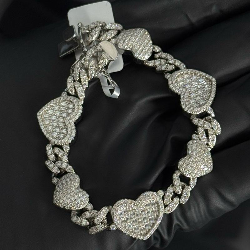 MST HEART MONACO BRACELET - SILVER 925