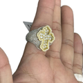 MST STONE RING - STERLING SILVER