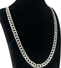 8MM CUBAN LINK CHAIN - SILVER 925